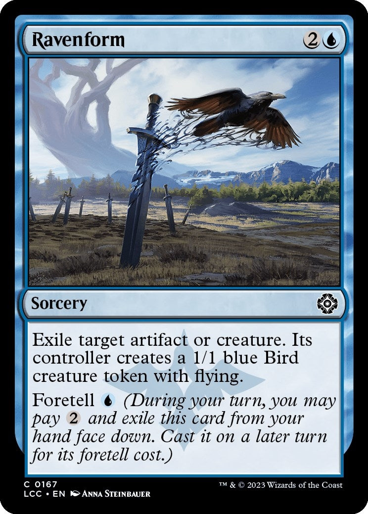 Image for Ravenform (167) (LCC) - Magic: The Gathering