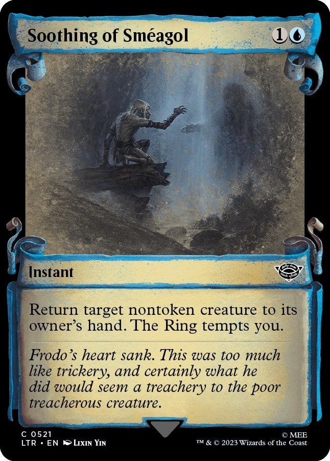 Image for Soothing of Smeagol (Showcase Scrolls) (521) (LTR) - Magic: The Gathering