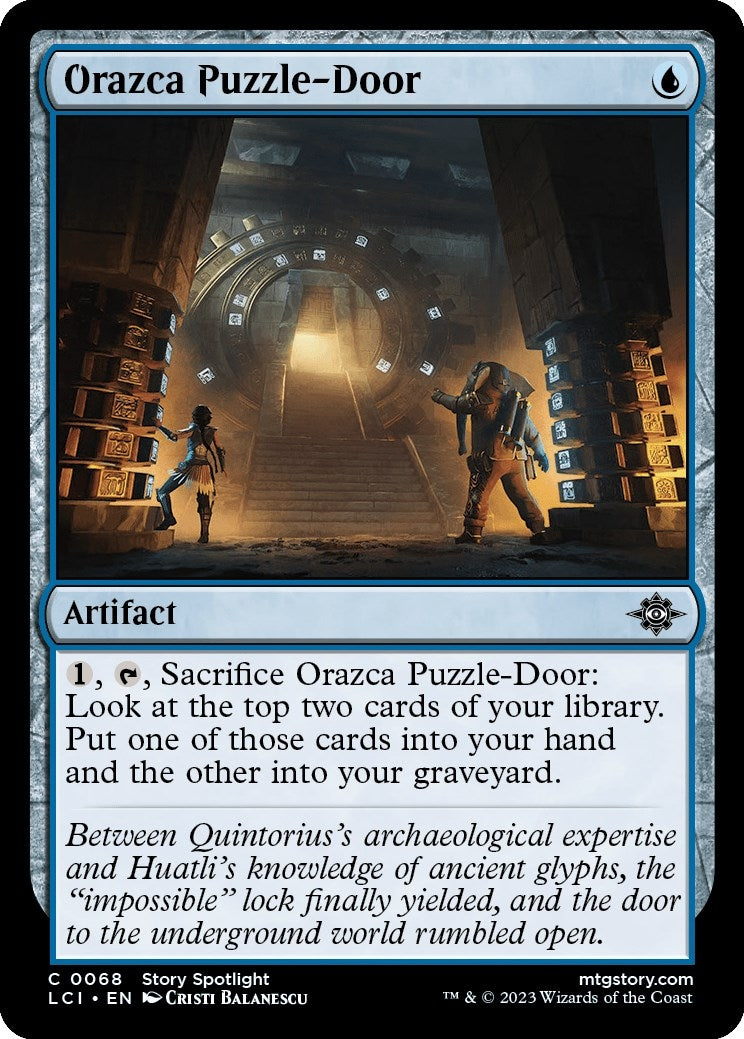 Image for Orazca Puzzle-Door (68) (LCI) - Magic: The Gathering