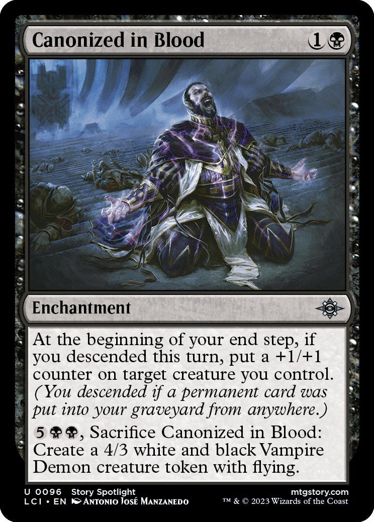 Image for Canonized in Blood (96) (LCI) - Magic: The Gathering