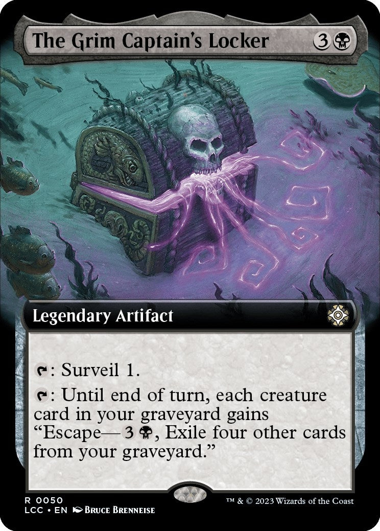 Image for The Grim Captain's Locker (Extended Art) (50) (LCC) - Magic: The Gathering