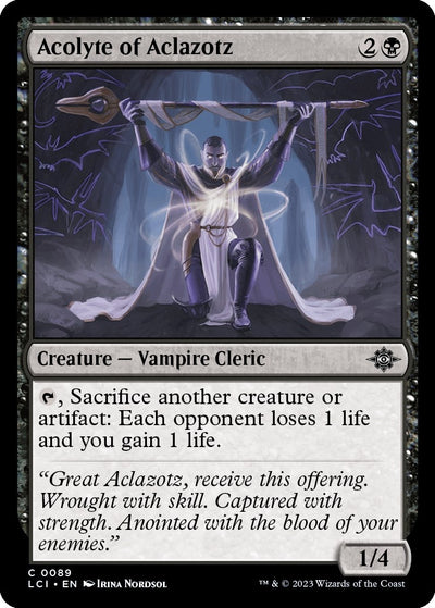 Acolyte of Aclazotz (89) (LCI)