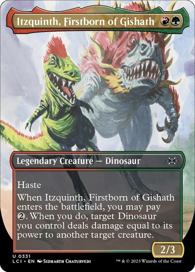 Itzquinth, Firstborn of Gishath (Borderless) (331) (LCI)