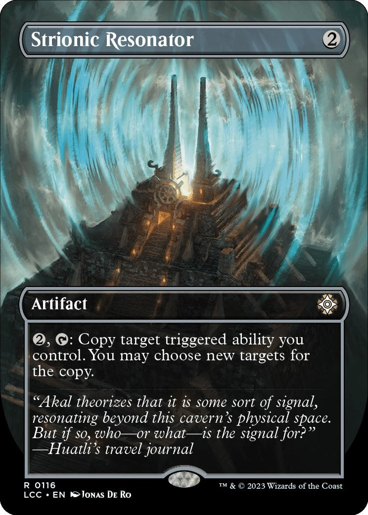 Image for Strionic Resonator (Borderless) (116) (LCC) - Magic: The Gathering