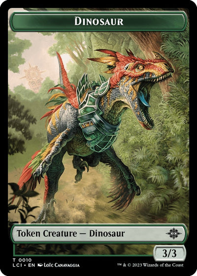 Dinosaur Token (0010) (10) (LCI)