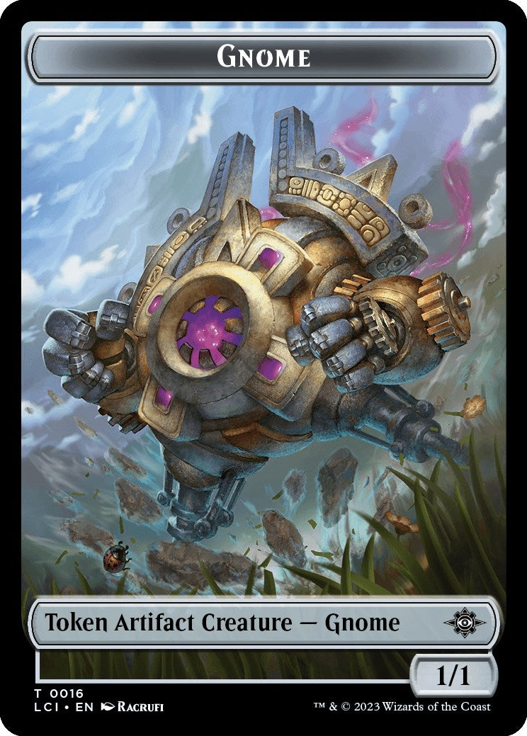Image for Gnome // Vampire Demon Double-Sided Token (16 // 15) (LCI) - Magic: The Gathering