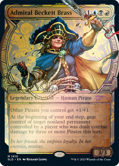 Admiral Beckett Brass (Rainbow Foil) (1410) (SLD)