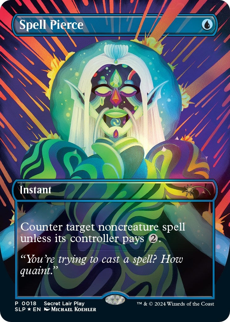 Image for Spell Pierce (18) (SLP) - Magic: The Gathering