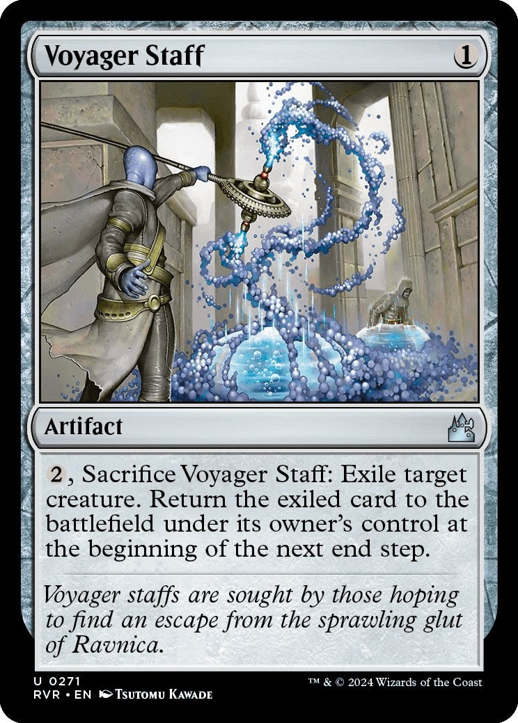 Image for Voyager Staff (271) (RVR) - Magic: The Gathering
