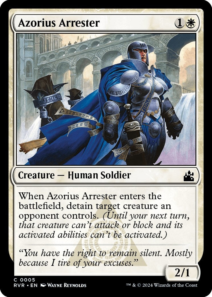 Image for Azorius Arrester (5) (RVR) - Magic: The Gathering