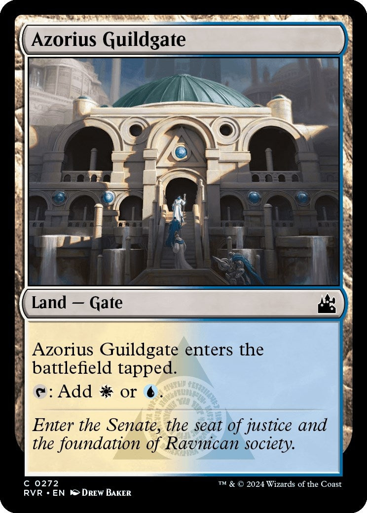 Azorius Guildgate (272) (RVR) Japanese