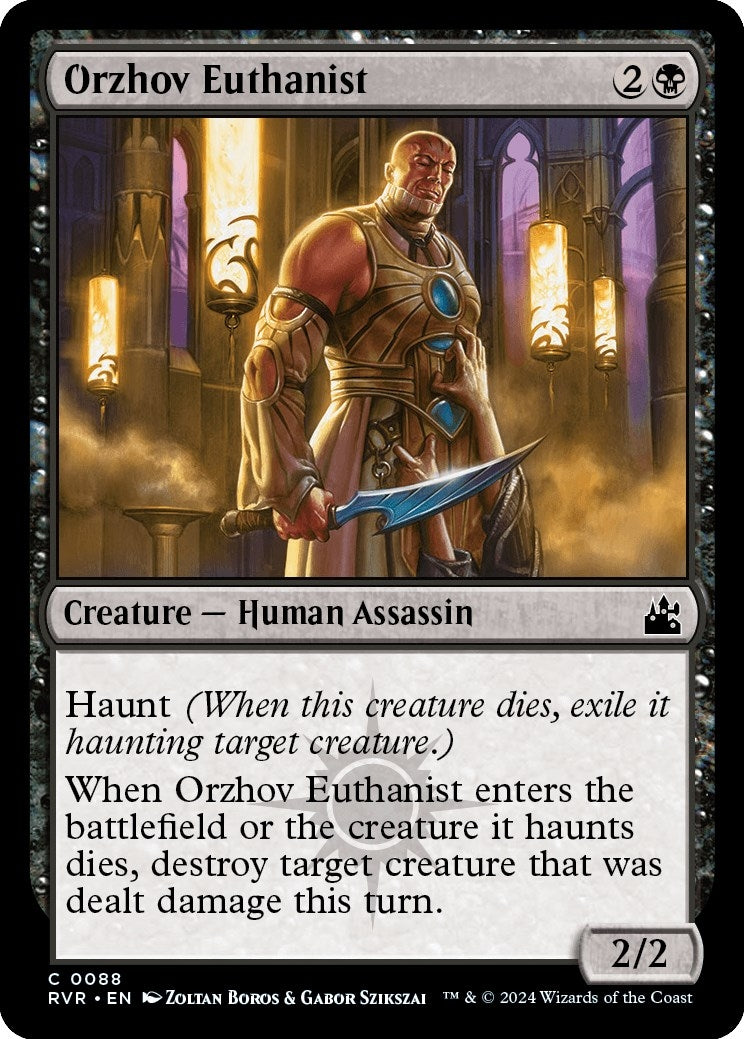 Image for Orzhov Euthanist (88) (RVR) - Magic: The Gathering
