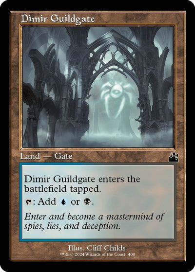Dimir Guildgate (Retro Frame) (400) (RVR)