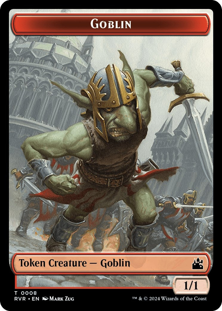 Image for Goblin (0008) // Emblem - Domri Rade Double-Sided Token (8 // 20) (RVR) - Magic: The Gathering