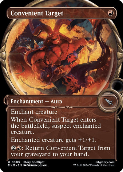 Convenient Target (Showcase) (305) (MKM)