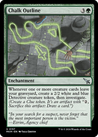 Chalk Outline (157) (MKM)
