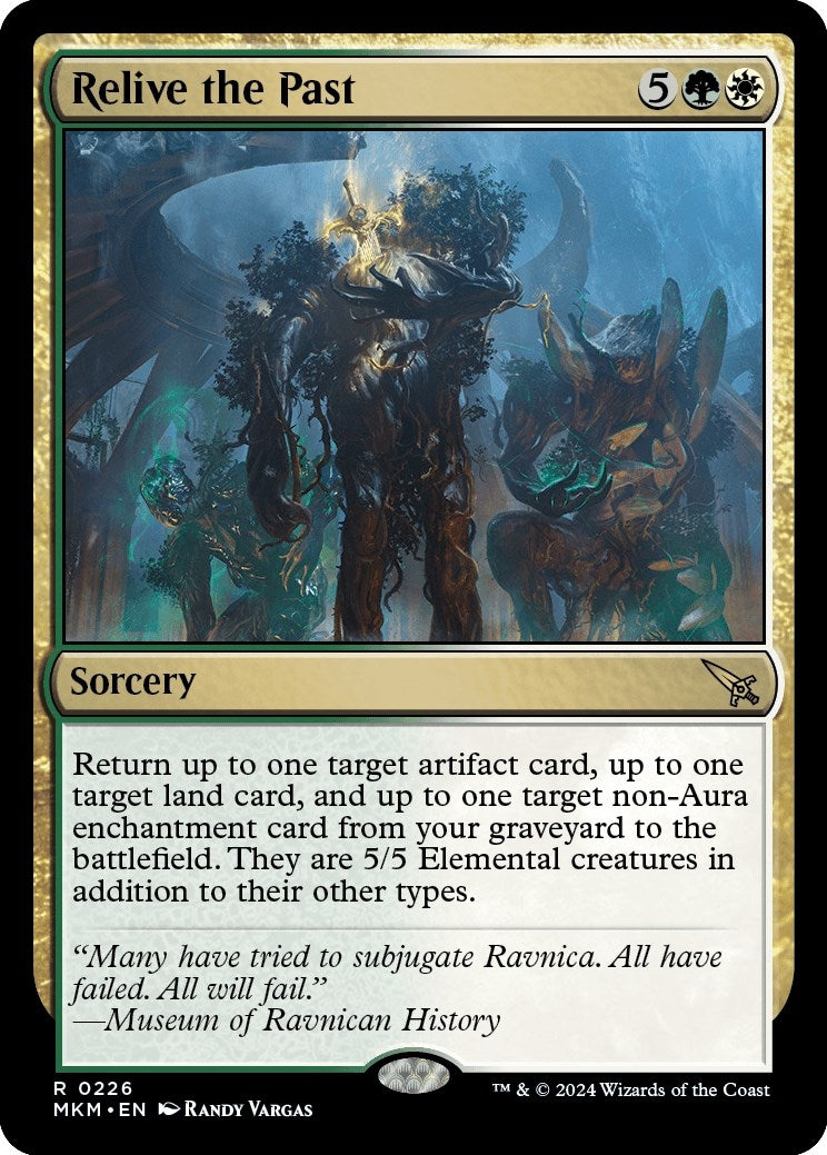 Image for Relive the Past (226) (MKM) - Magic: The Gathering