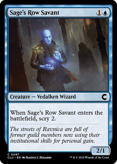 Sage's Row Savant (97) (CLU)
