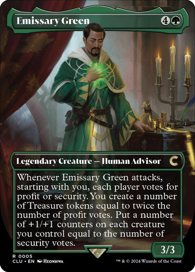 Emissary Green (Borderless) (5) (CLU)