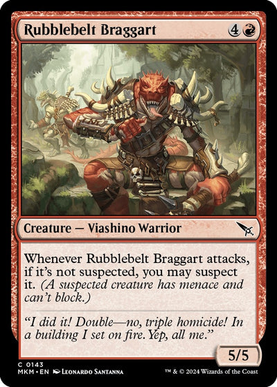 Rubblebelt Braggart (143) (MKM)