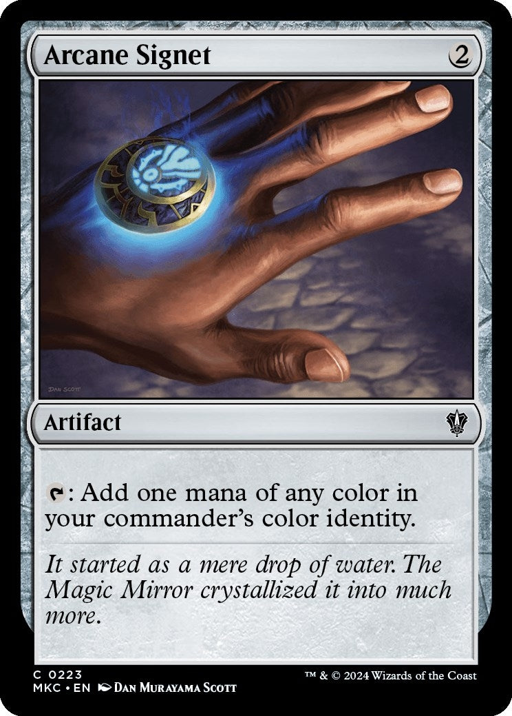 Image for Arcane Signet (223) (MKC) - Magic: The Gathering