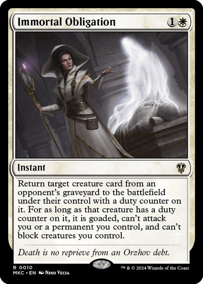 Immortal Obligation (10) (MKC)
