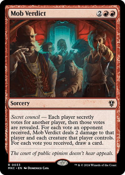 Mob Verdict (33) (MKC)
