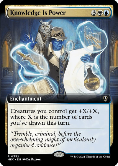 Knowledge is Power (Extended Art) (352) (MKC)