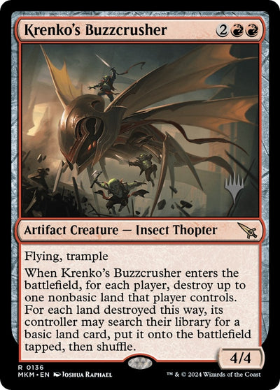 Krenko's Buzzcrusher (136) (PPMKM)