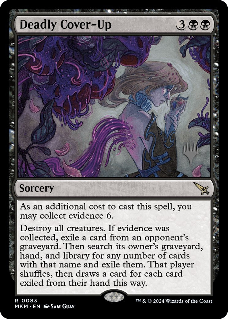 Image for Deadly Cover-Up (83) (PPMKM) - Magic: The Gathering