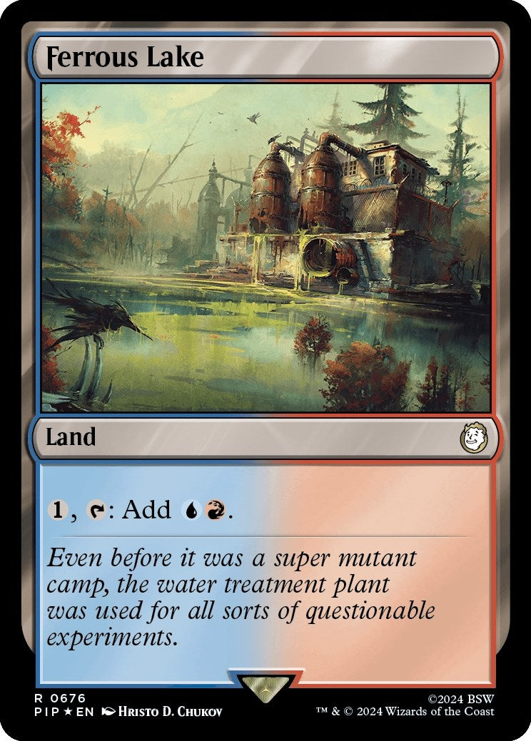Image for Ferrous Lake (Surge Foil) (676) (PIP) - Magic: The Gathering