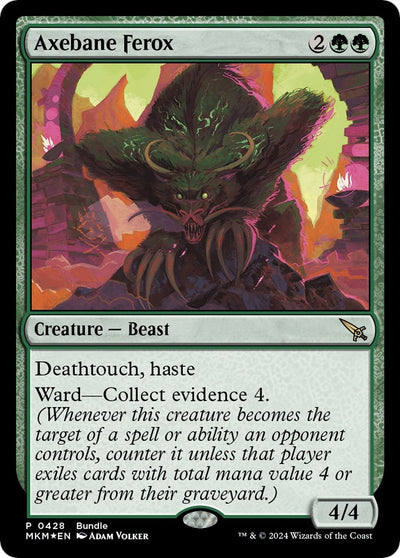 Axebane Ferox (MKM Bundle) (428) (UMP)
