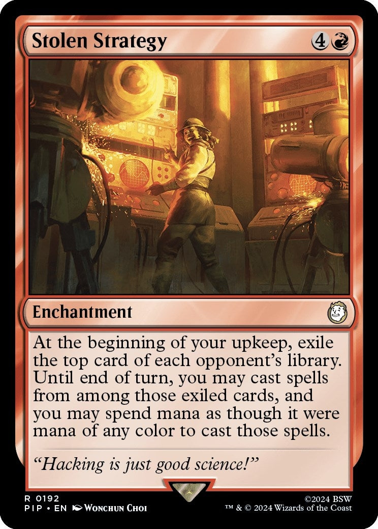Image for Stolen Strategy (192) (PIP) - Magic: The Gathering