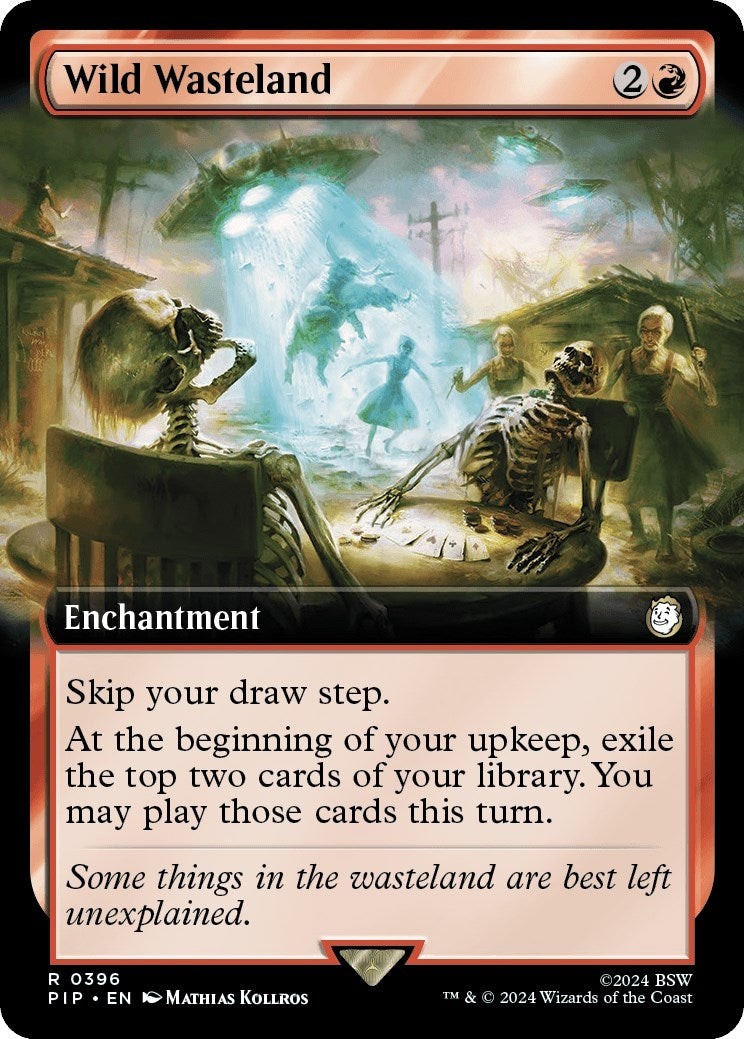 Image for Wild Wasteland (Extended Art) (396) (PIP) - Magic: The Gathering
