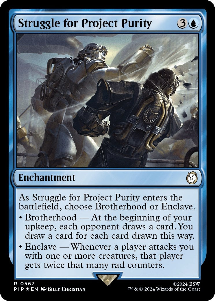 Image for Struggle for Project Purity (Surge Foil) (567) (PIP) - Magic: The Gathering