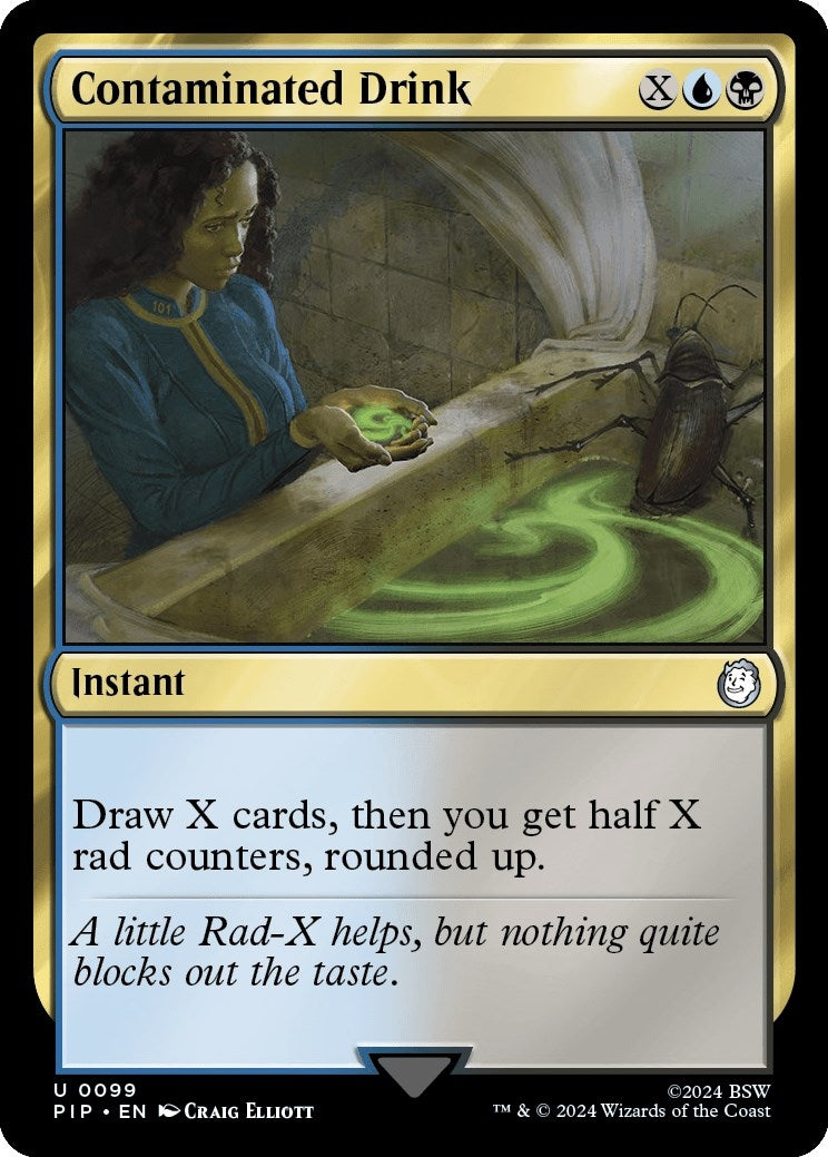 Image for Contaminated Drink (99) (PIP) - Magic: The Gathering