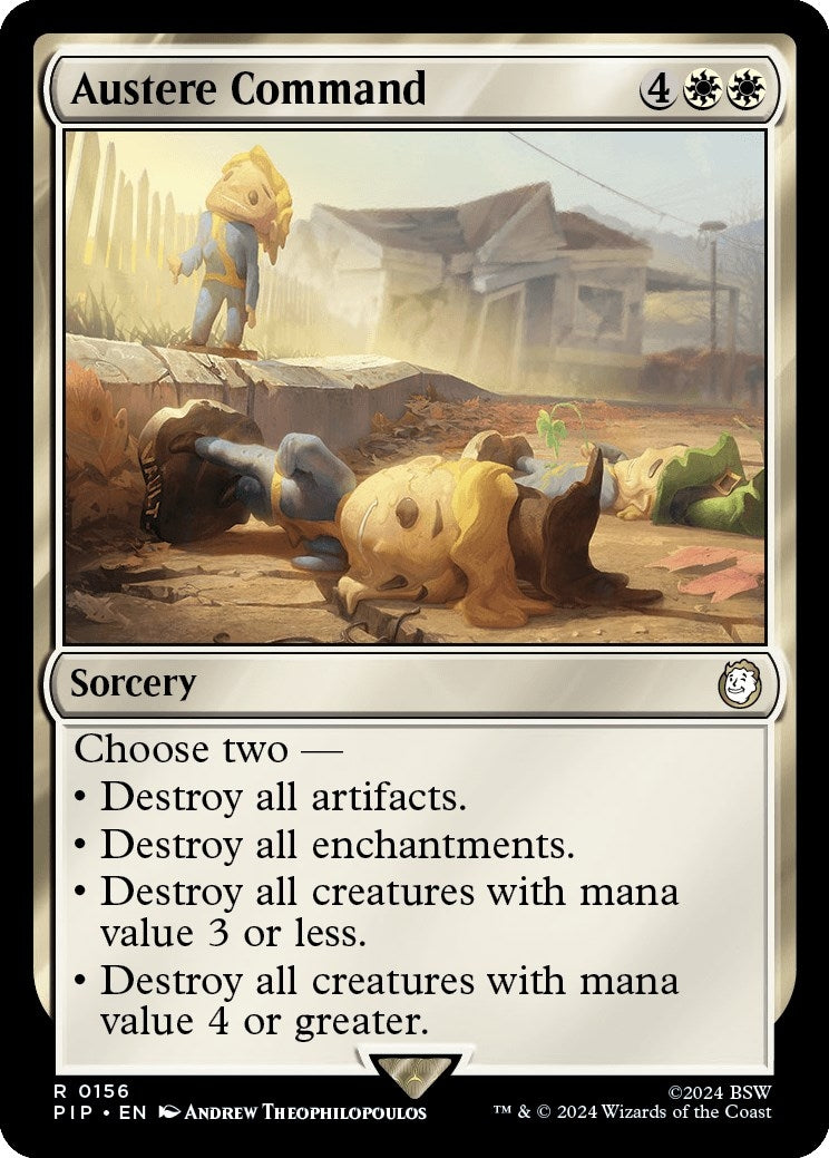 Image for Austere Command (156) (PIP) - Magic: The Gathering