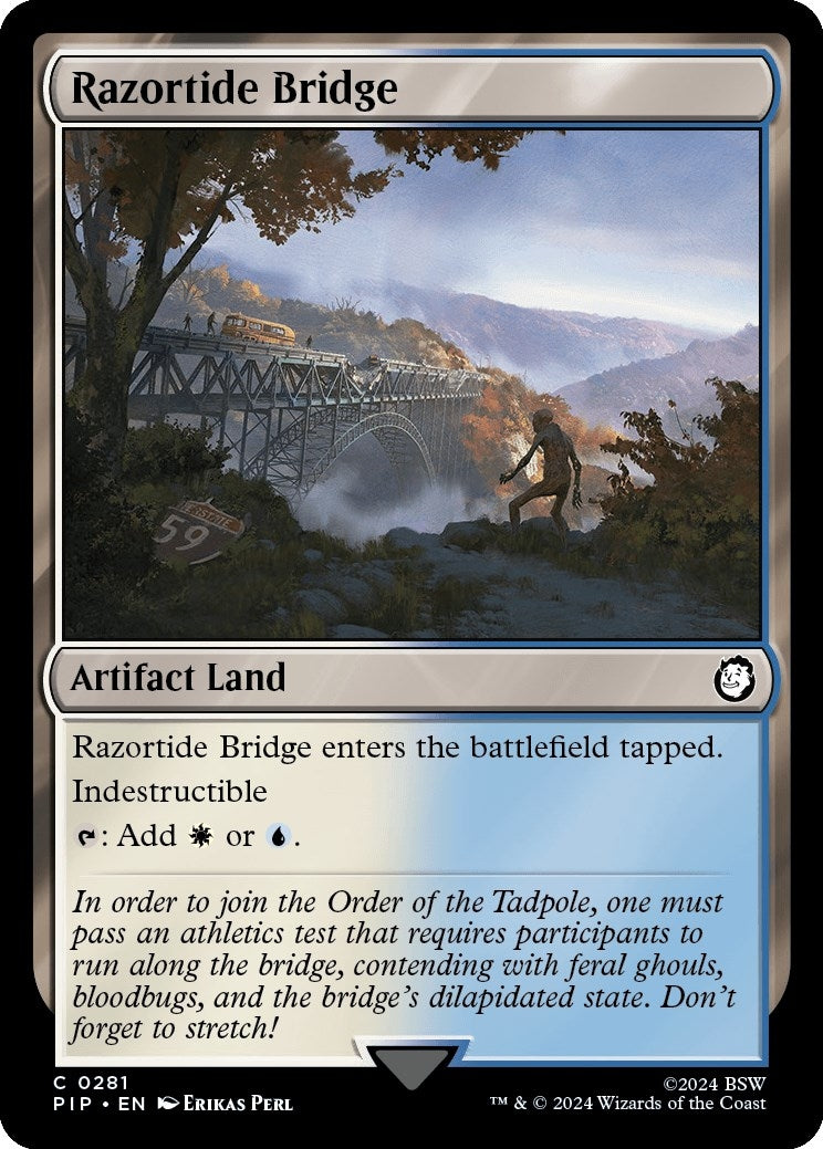 Image for Razortide Bridge (281) (PIP) - Magic: The Gathering