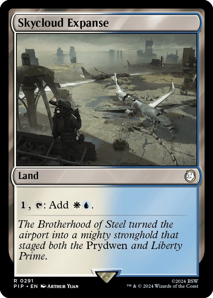 Image for Skycloud Expanse (291) (PIP) - Magic: The Gathering