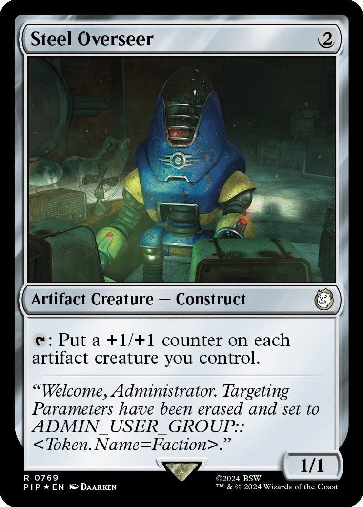 Image for Steel Overseer (Surge Foil) (769) (PIP) - Magic: The Gathering