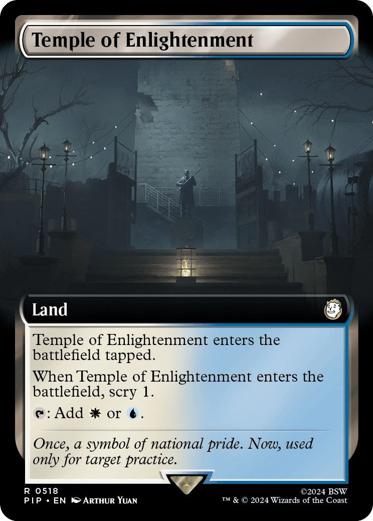 Image for Temple of Enlightenment (Extended Art) (518) (PIP) - Magic: The Gathering