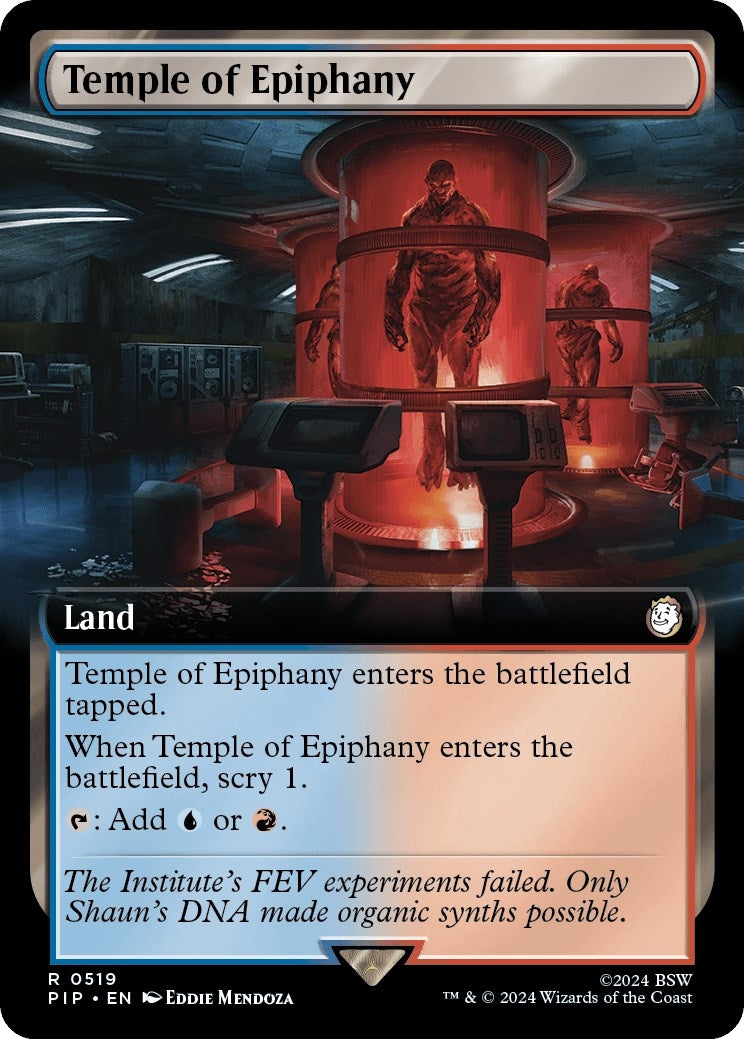 Image for Temple of Epiphany (Extended Art) (519) (PIP) - Magic: The Gathering