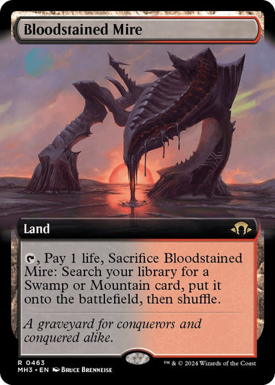 Bloodstained Mire (Extended Art) (463) (MH3)