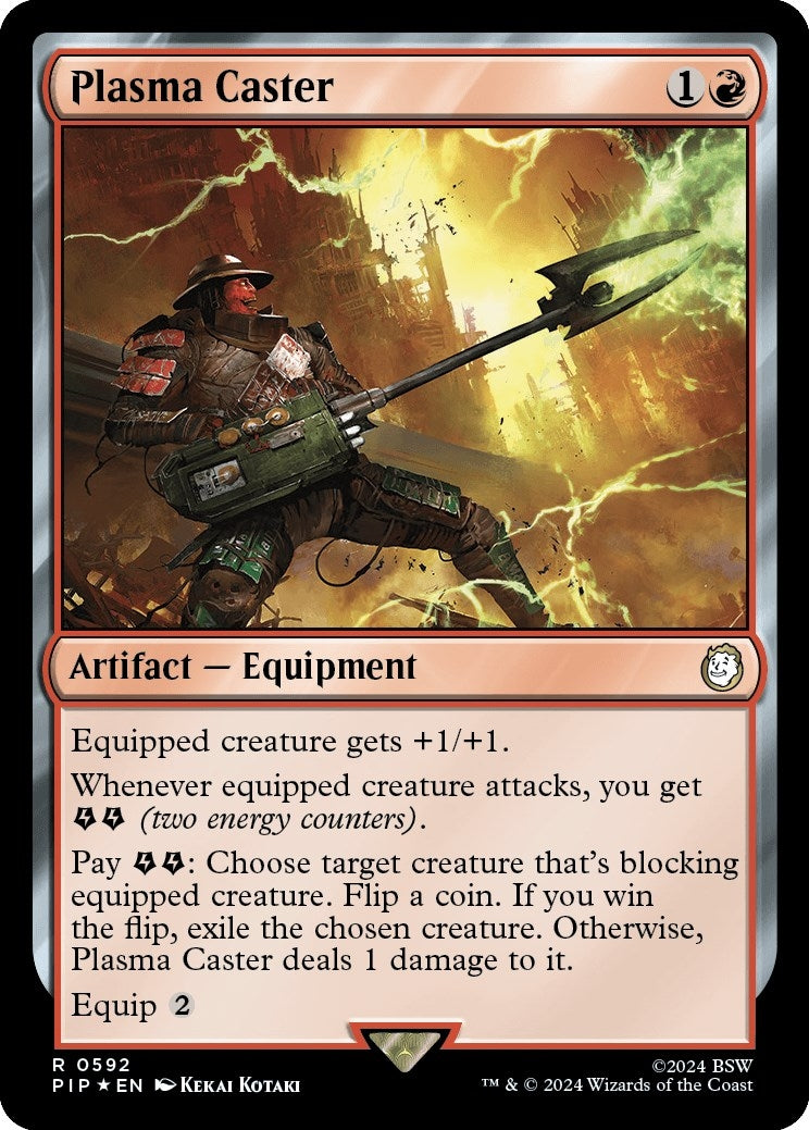 Image for Plasma Caster (Surge Foil) (592) (PIP) - Magic: The Gathering