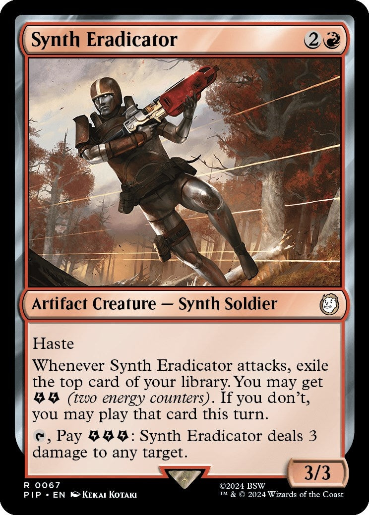 Image for Synth Eradicator (67) (PIP) - Magic: The Gathering