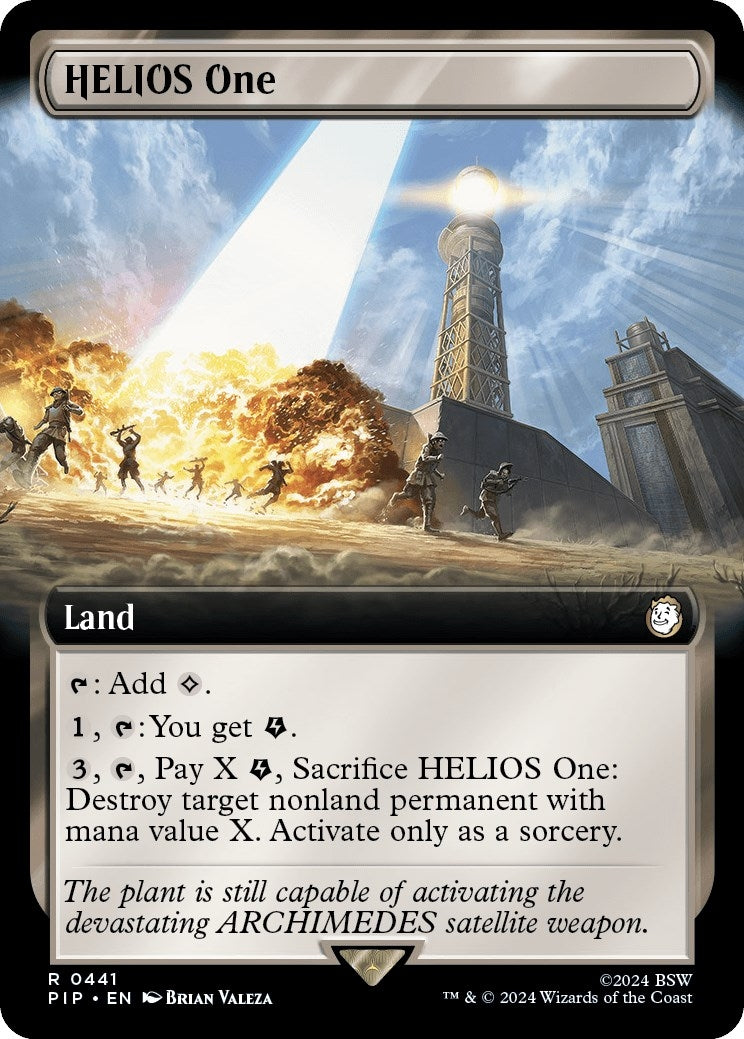 Image for HELIOS One (Extended Art) (441) (PIP) - Magic: The Gathering