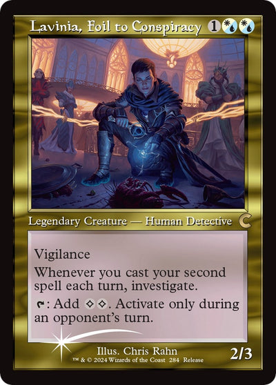 Lavinia, Foil to Conspiracy (Retro Frame) (284) (CLU)