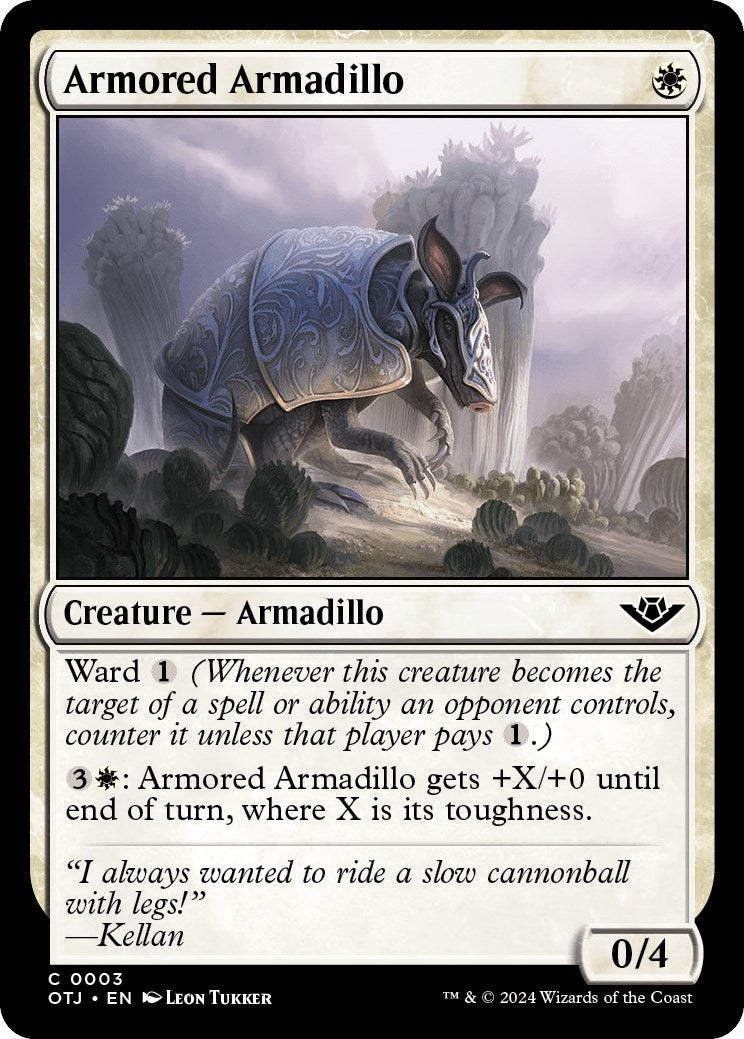 Armored Armadillo (3) (OTJ) French
