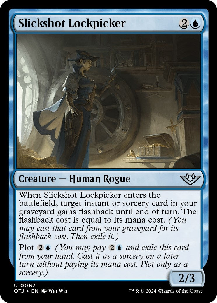 Image for Slickshot Lockpicker (67) (OTJ) - Magic: The Gathering