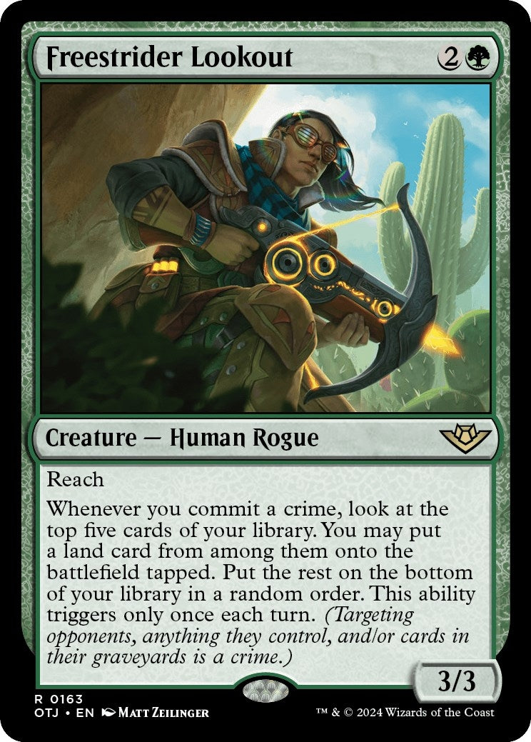 Image for Freestrider Lookout (163) (OTJ) - Magic: The Gathering